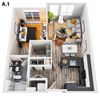 Geo Apartments A1 Floor Plan Geo Apartments A1 Floor Plan